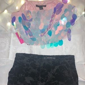 Zara pants and forever 21 top